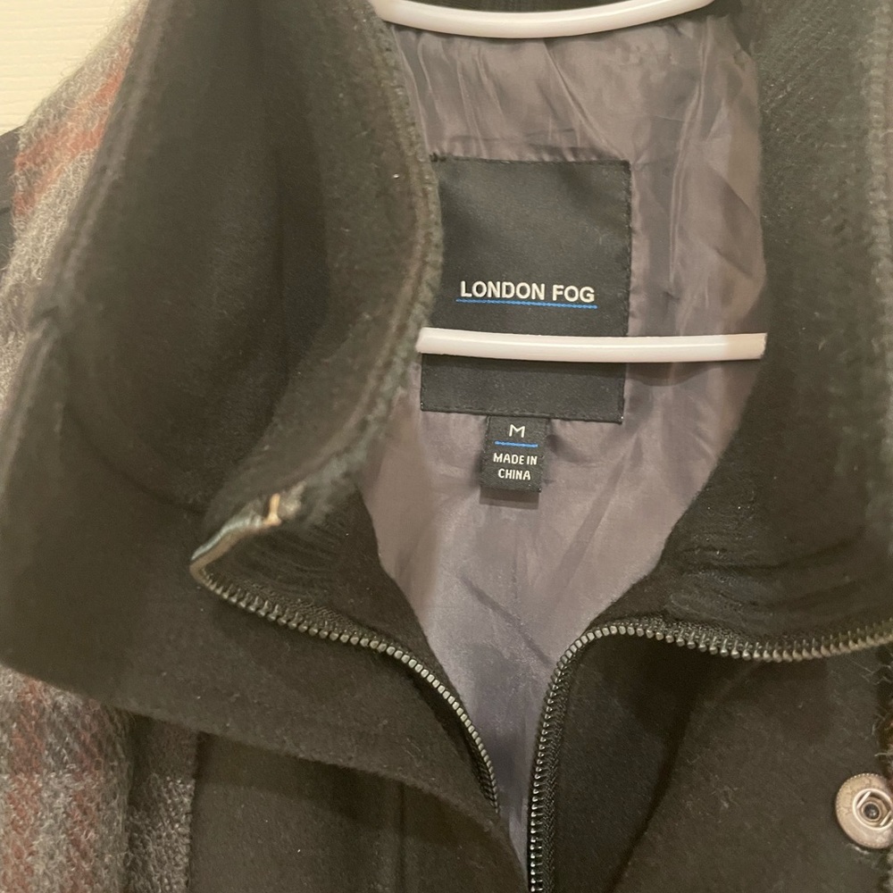London fog jacket men size m with scarf - Picture 3 of 3